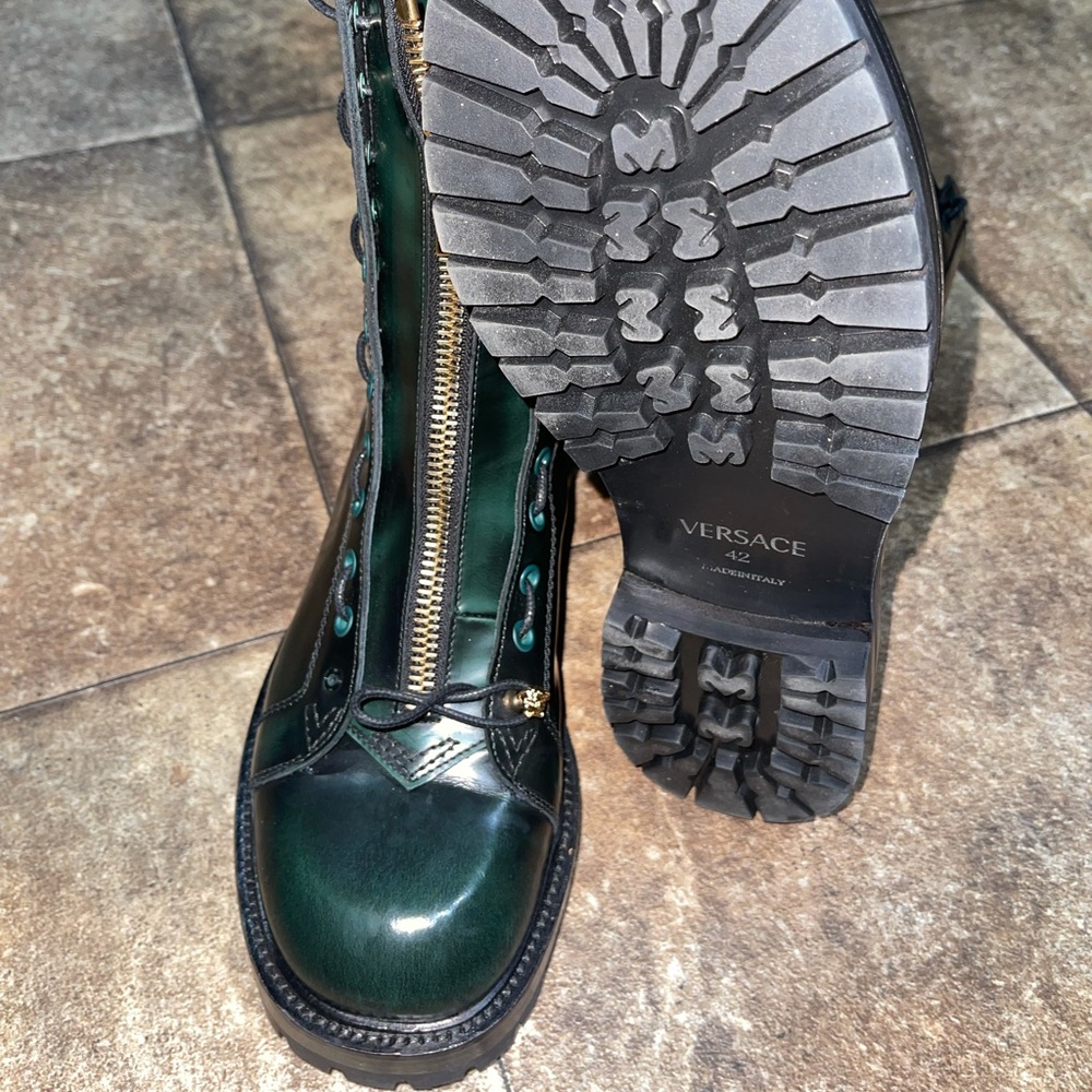 Versace Column Combat Boot - Picture 4 of 5